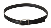 Load image into Gallery viewer, Dolce &amp; Gabbana Elegant Silk Leather Belt with Logo Buckle
