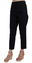 Load image into Gallery viewer, Dolce &amp; Gabbana Chic Black Cotton Trousers
