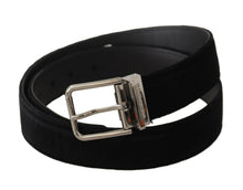 Load image into Gallery viewer, Dolce &amp; Gabbana Sophisticated Velvet Leather Belt
