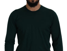 Load image into Gallery viewer, Dolce &amp; Gabbana Elegant Green Crewneck Cashmere Sweater
