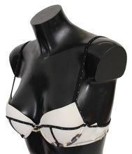 Load image into Gallery viewer, Just Cavalli Elegant White Push-Up Bra With Logo Details
