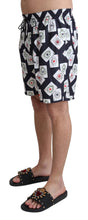 Load image into Gallery viewer, Dolce &amp; Gabbana Multicolor Card Deck Printed Swim Trunks
