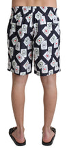 Load image into Gallery viewer, Dolce &amp; Gabbana Multicolor Card Deck Printed Swim Trunks
