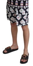 Load image into Gallery viewer, Dolce &amp; Gabbana Multicolor Card Deck Printed Swim Trunks
