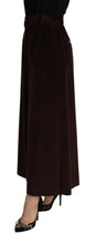 Load image into Gallery viewer, Dolce &amp; Gabbana Chic Bordeaux High-Waisted Corduroy Pants
