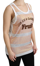 Load image into Gallery viewer, Dolce &amp; Gabbana Crystal Embellished Sleeveless Cotton Top
