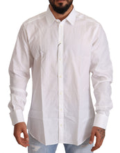 Load image into Gallery viewer, Dolce &amp; Gabbana Elegant White Martini Fit Shirt
