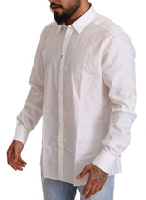 Load image into Gallery viewer, Dolce &amp; Gabbana Elegant White Martini Fit Shirt
