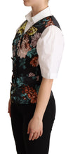 Load image into Gallery viewer, Dolce &amp; Gabbana Exquisite Floral Jacquard Waistcoat
