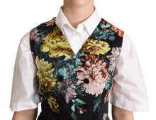 Load image into Gallery viewer, Dolce &amp; Gabbana Exquisite Floral Jacquard Waistcoat
