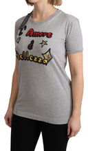 Load image into Gallery viewer, Dolce &amp; Gabbana Sequined Motive Cotton Tee
