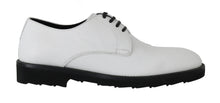 Load image into Gallery viewer, Dolce &amp; Gabbana Elegant White Formal Leather Shoes
