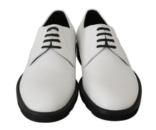 Load image into Gallery viewer, Dolce &amp; Gabbana Elegant White Formal Leather Shoes
