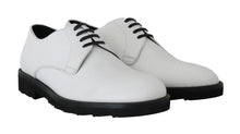 Load image into Gallery viewer, Dolce &amp; Gabbana Elegant White Formal Leather Shoes
