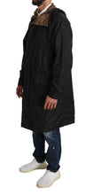 Load image into Gallery viewer, Dolce &amp; Gabbana Elegant Reversible Hooded Raincoat
