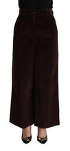 Load image into Gallery viewer, Dolce &amp; Gabbana Elegant High-Waisted Wide Leg Pants
