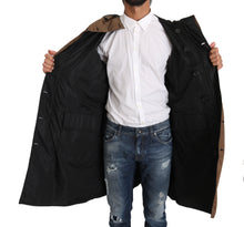 Load image into Gallery viewer, Dolce &amp; Gabbana Elegant Reversible Hooded Raincoat
