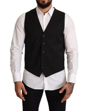 Load image into Gallery viewer, Dolce &amp; Gabbana Elegant Black Formal Dress Vest
