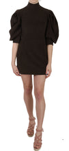 Load image into Gallery viewer, Dolce &amp; Gabbana Chic Brown Corduroy Bodycon Mini Dress
