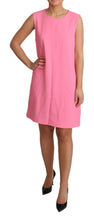 Load image into Gallery viewer, Dolce &amp; Gabbana Elegant Pink Shift Knee Length Dress
