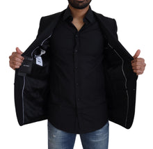 Load image into Gallery viewer, Dolce &amp; Gabbana Elegant Slim Fit Wool-Silk Blazer
