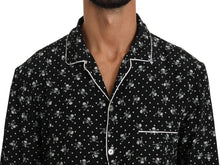 Load image into Gallery viewer, Dolce &amp; Gabbana Elegant Silk Pajama Shirt with Skull Print
