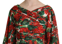 Load image into Gallery viewer, Dolce &amp; Gabbana Enchanting Floral Midi Sheath Dress
