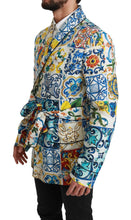 Load image into Gallery viewer, Dolce &amp; Gabbana Multicolor Majolica Robe Jacket Coat
