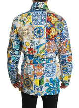 Load image into Gallery viewer, Dolce &amp; Gabbana Multicolor Majolica Robe Jacket Coat

