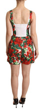 Load image into Gallery viewer, Dolce &amp; Gabbana Chic Red Geranium Print Sleeveless Jumpsuit
