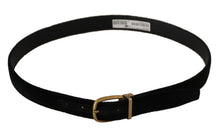 Load image into Gallery viewer, Dolce &amp; Gabbana Chic Velvet Elegance Belt
