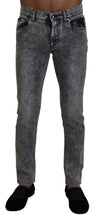 Load image into Gallery viewer, Dolce &amp; Gabbana Elegant Gray Washed Denim Pants
