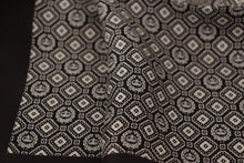 Load image into Gallery viewer, Dolce &amp; Gabbana Black Patterned DG Logo Square Handkerchief Scarf
