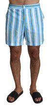 Load image into Gallery viewer, Dolce &amp; Gabbana Striped Elegance Swim Shorts
