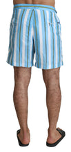 Load image into Gallery viewer, Dolce &amp; Gabbana Striped Elegance Swim Shorts
