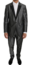 Load image into Gallery viewer, Dolce &amp; Gabbana Elegant Gray Patterned Martini Suit
