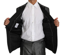 Load image into Gallery viewer, Dolce &amp; Gabbana Elegant Gray Patterned Martini Suit
