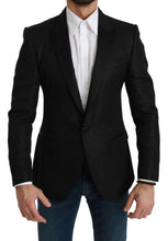 Load image into Gallery viewer, Dolce &amp; Gabbana Slim Fit Martini Black Blazer Jacket
