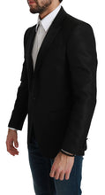 Load image into Gallery viewer, Dolce &amp; Gabbana Slim Fit Martini Black Blazer Jacket
