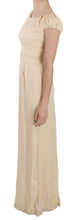 Load image into Gallery viewer, Dolce &amp; Gabbana Silk Column Garterized Sleeve Gown
