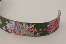 Load image into Gallery viewer, Dolce &amp; Gabbana Multicolor Leather Logo Buckle Belt
