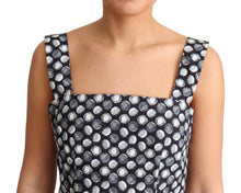 Load image into Gallery viewer, Dolce &amp; Gabbana Elegant Sleeveless Geometric Midi A-Line Dress
