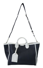 Load image into Gallery viewer, Dolce &amp; Gabbana Elegant Two-Tone Leather Shopper Tote
