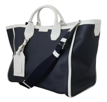 Load image into Gallery viewer, Dolce &amp; Gabbana Elegant Two-Tone Leather Shopper Tote
