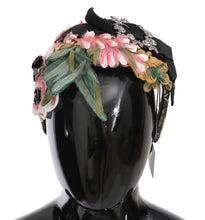 Load image into Gallery viewer, Dolce &amp; Gabbana Elegant Crystal-Embellished Floral Headband
