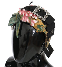 Load image into Gallery viewer, Dolce &amp; Gabbana Elegant Crystal-Embellished Floral Headband
