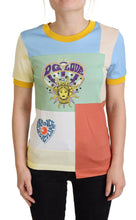 Load image into Gallery viewer, Dolce &amp; Gabbana Patchwork Print Cotton Crewneck Tee
