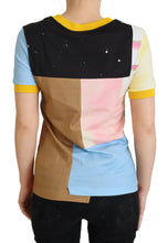 Load image into Gallery viewer, Dolce &amp; Gabbana Patchwork Print Cotton Crewneck Tee
