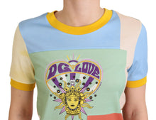 Load image into Gallery viewer, Dolce &amp; Gabbana Patchwork Print Cotton Crewneck Tee
