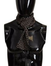 Load image into Gallery viewer, Dolce &amp; Gabbana Brown Polka Dot Men Scarf Neck Wrap Shawl Scarf
